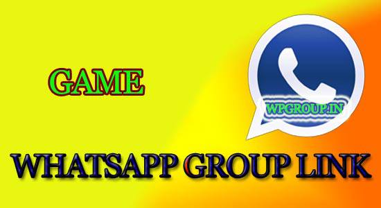 Game whatsapp group link