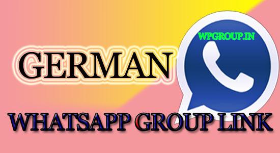 German WhatsApp Group link