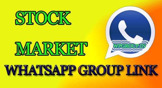 Stock Market whatsapp group link