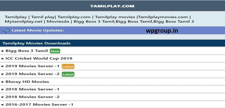 Tamilplay Tamilplay 2019,