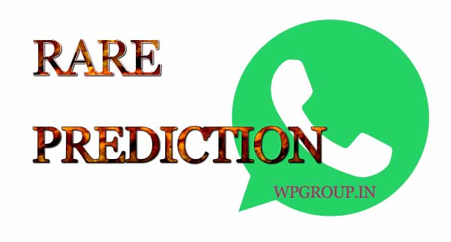 Rare Prediction Whatsapp Group Link