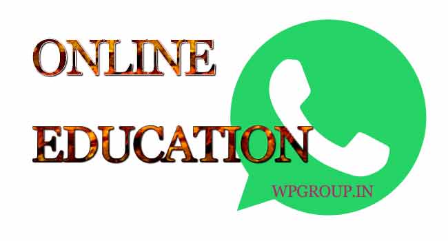 Online Education Whatsapp Group Link