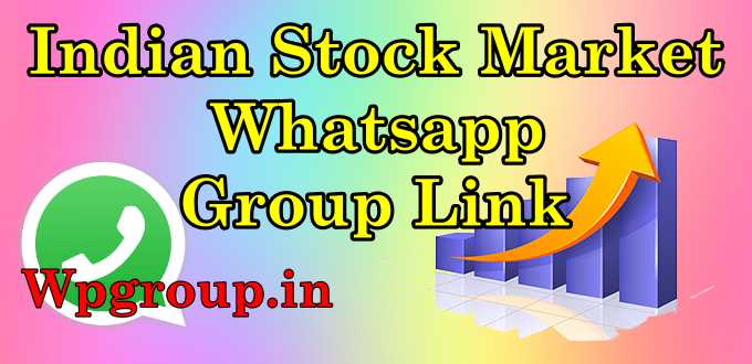 Indian Stock Market Whatsapp Group Link