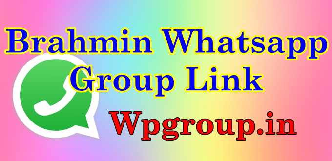 Brahmin Whatsapp Group Link