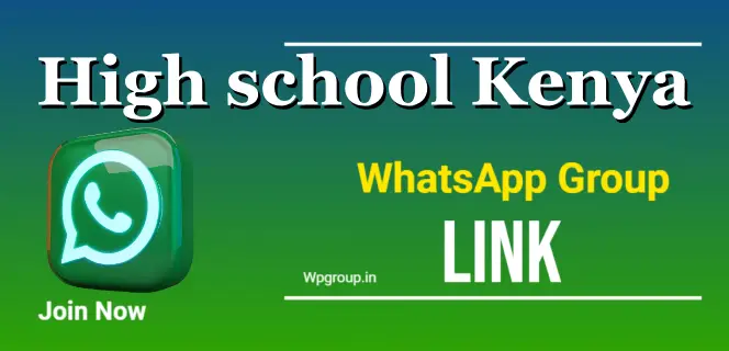 high school whatsapp group link in kenya