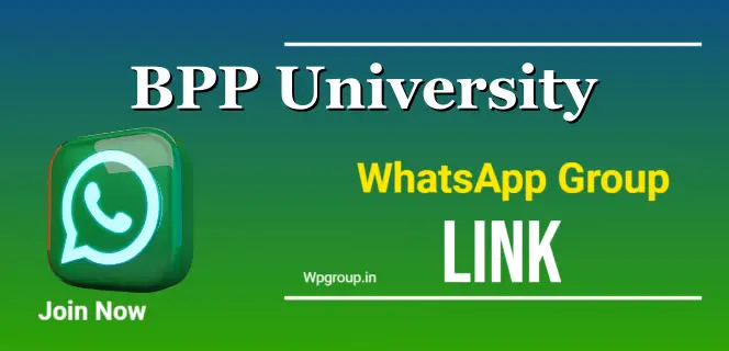 BPP University WhatsApp Group link