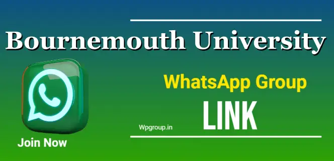 Bournemouth University WhatsApp Group link