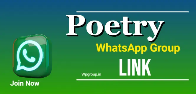 Poetry WhatsApp Group Link