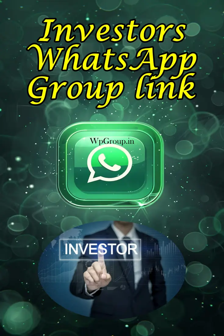 Investors WhatsApp Group link