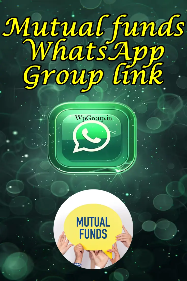 Mutual funds whatsapp group link