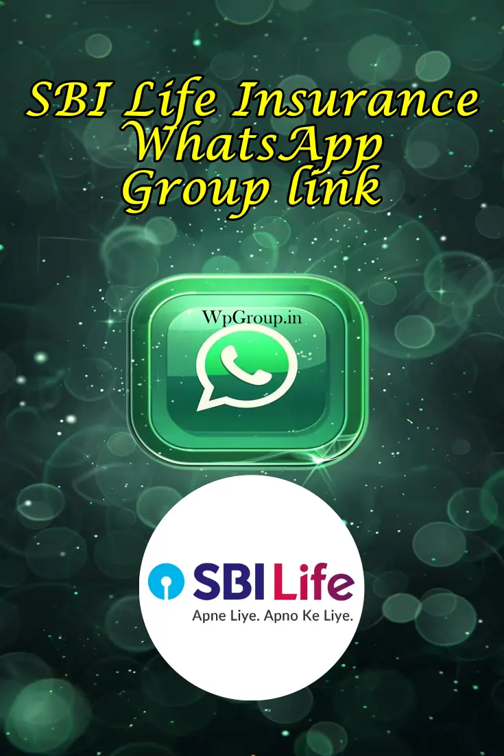 SBI Life Insurance WhatsApp Group link
