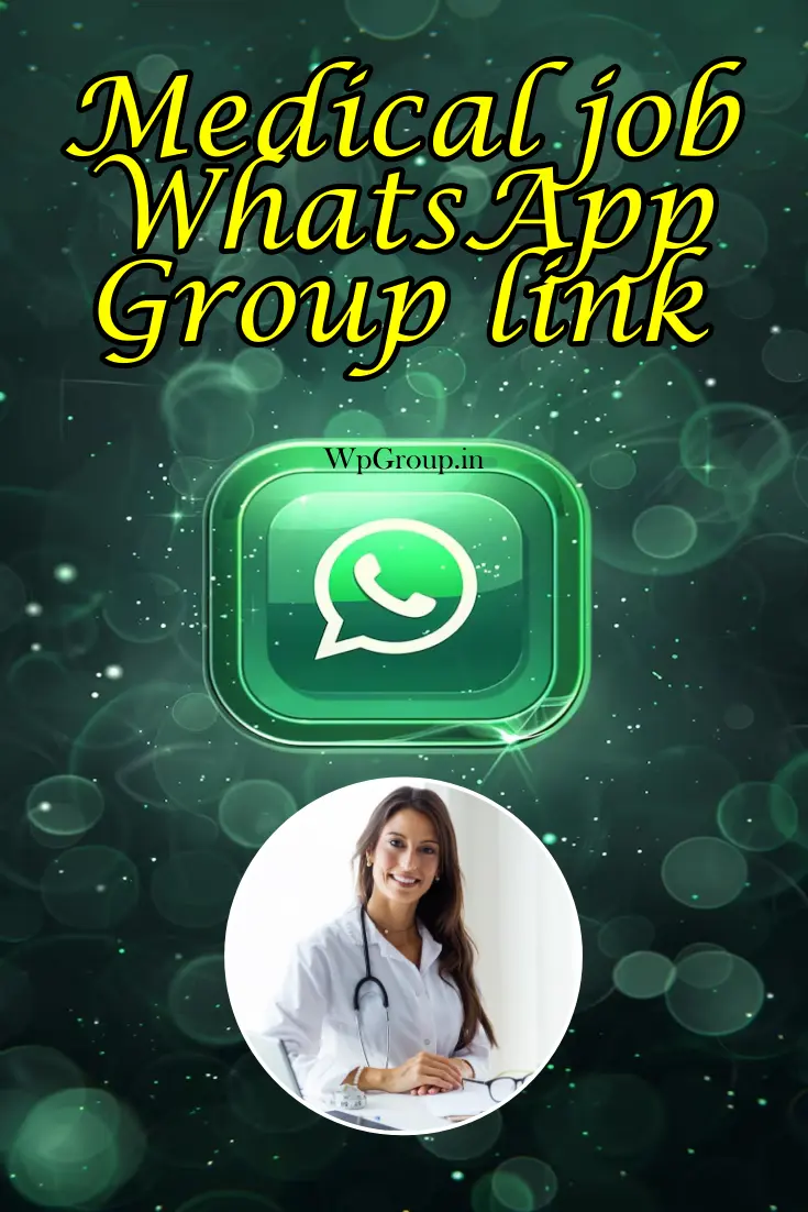 Medical job Whatsapp Group Link