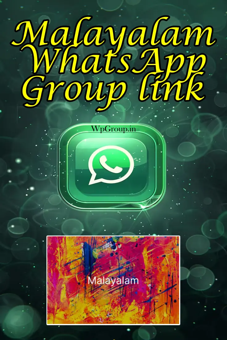 New Malayalam whatsapp groups