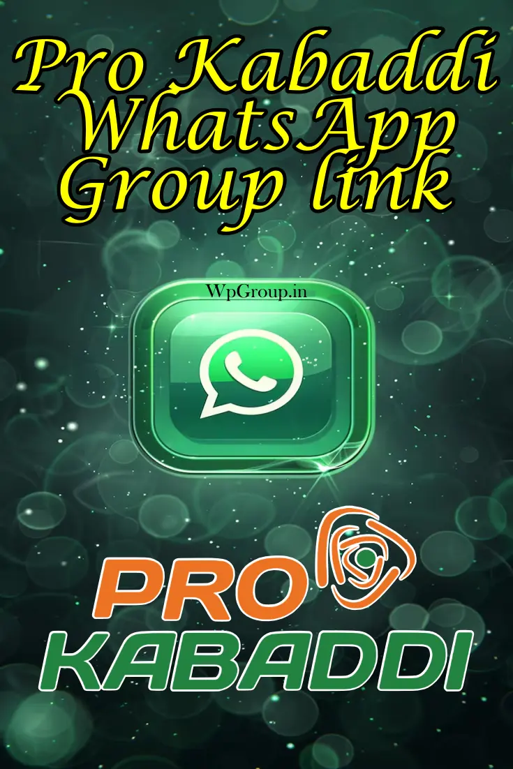 Pro Kabaddi Whatsapp Group Link