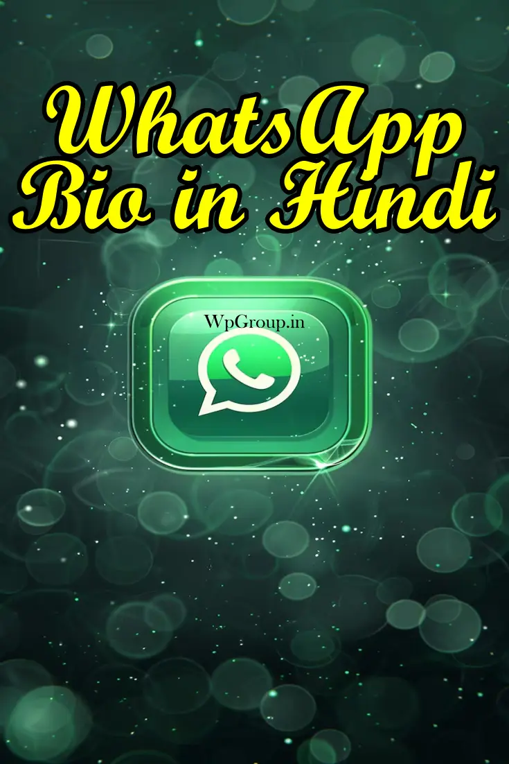 WhatsApp Bio in Hindi