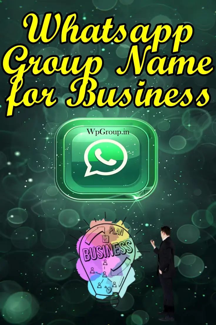 WhatsApp Group Name for Business