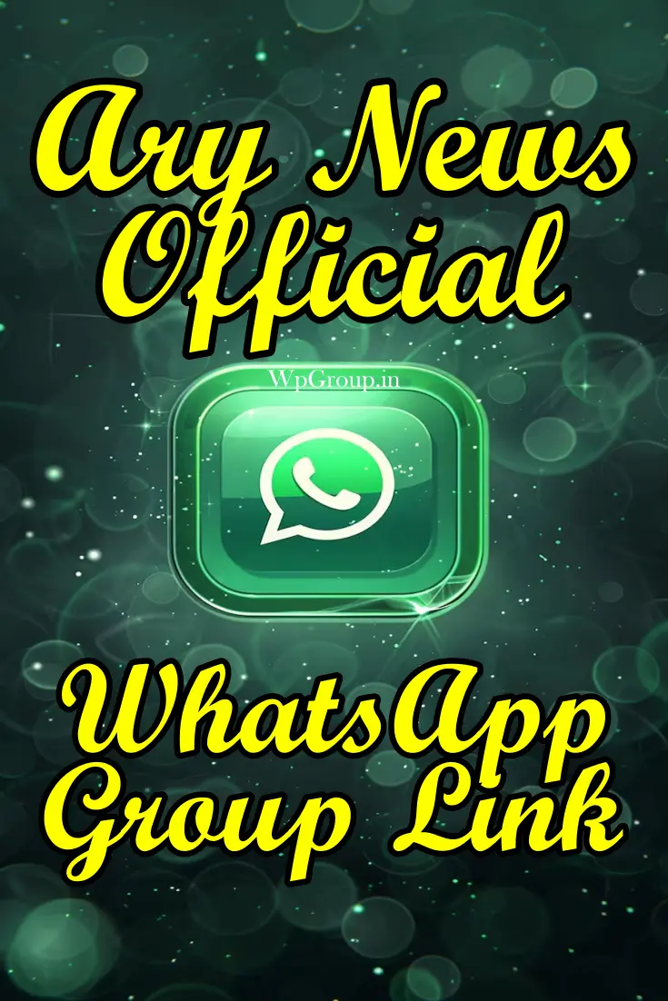 Ary News Official WhatsApp Group link