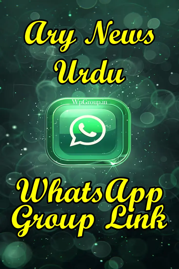 Ary News Urdu WhatsApp Group link