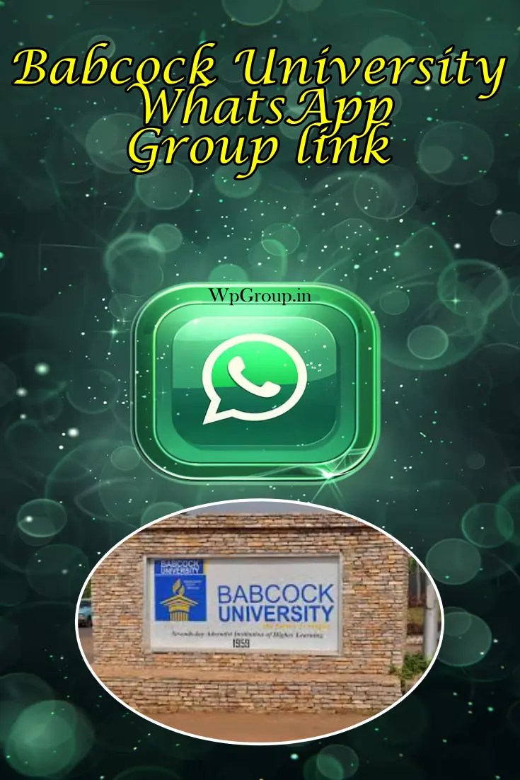 Babcock University Whatsapp Group Link