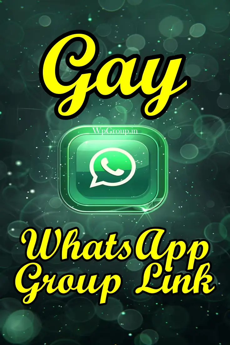 Gay WhatsApp Group Link