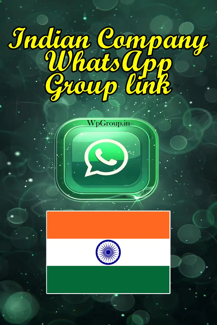Indian Company whatsapp group link