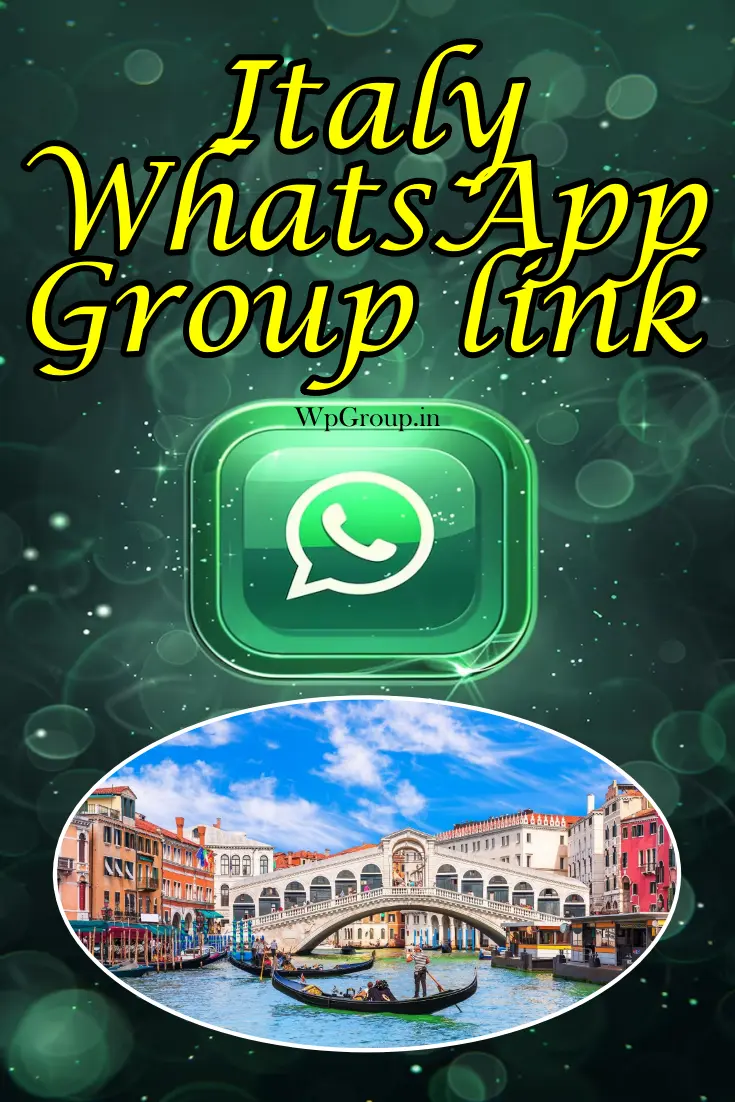 Italy WhatsApp Group Link