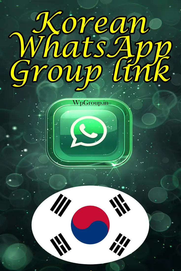 Korean WhatsApp Group Link