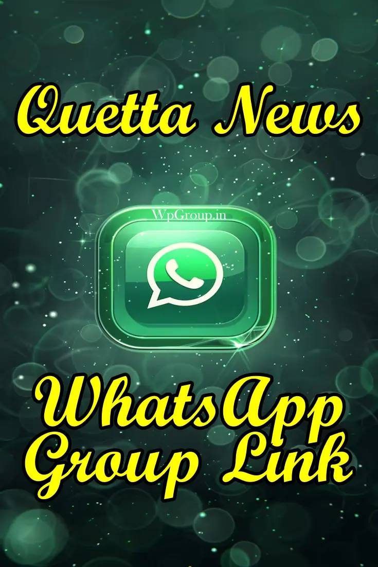 Quetta News WhatsApp group link