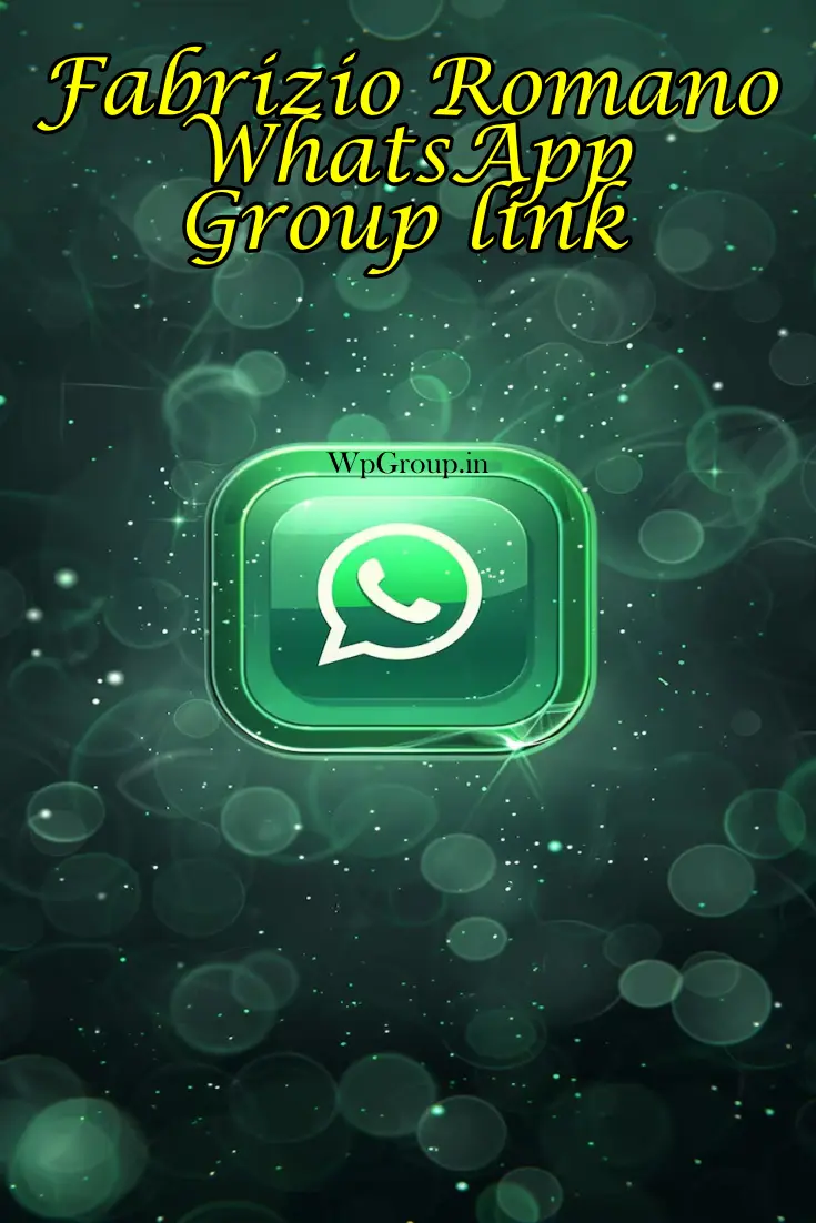 fabrizio romano whatsapp group link