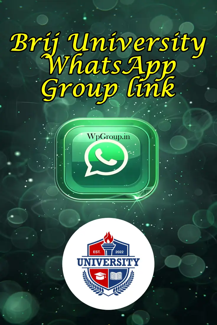 Brij University WhatsApp Group link