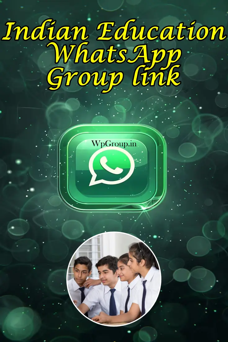 Indian Education whatsapp group link