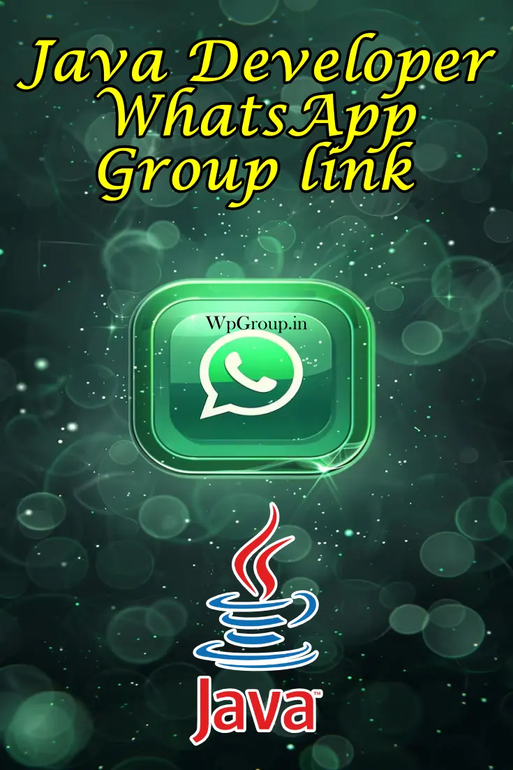 Java Developer WhatsApp group links