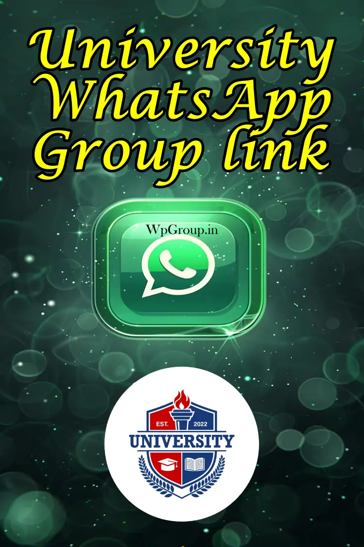 university whatsapp group link