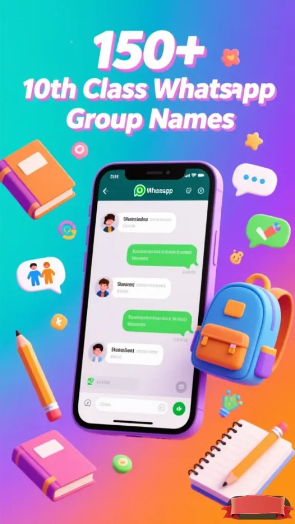 10th Class WhatsApp Group Names