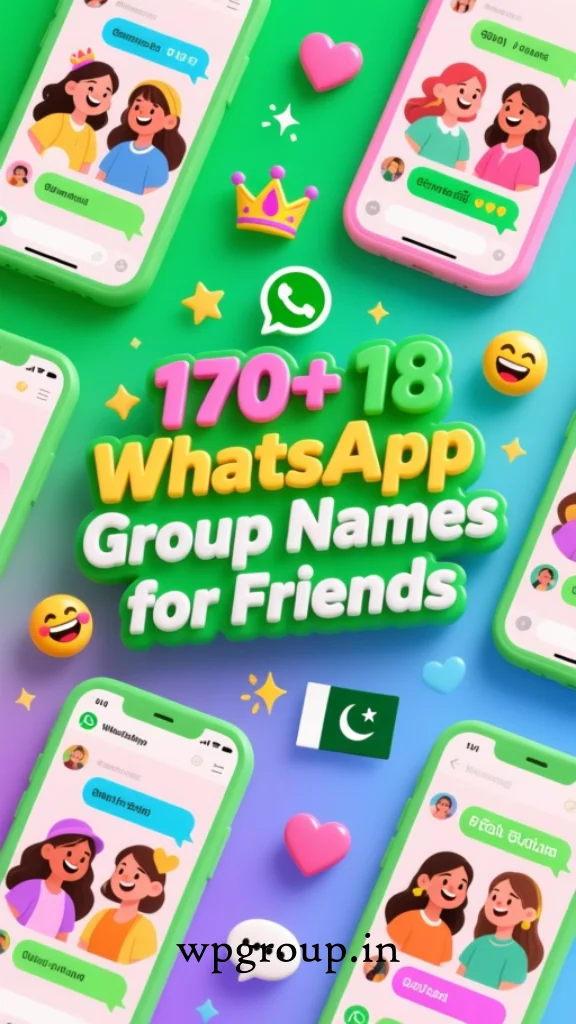 18 WhatsApp Group Names for Friends – Cool & Fun