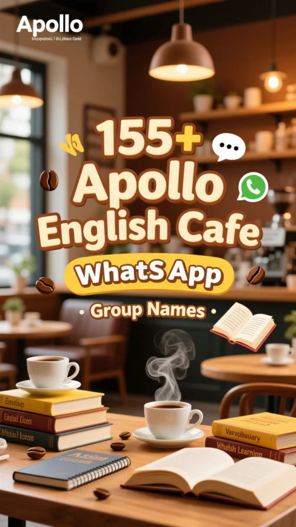 Apollo English Cafe WhatsApp Group Names