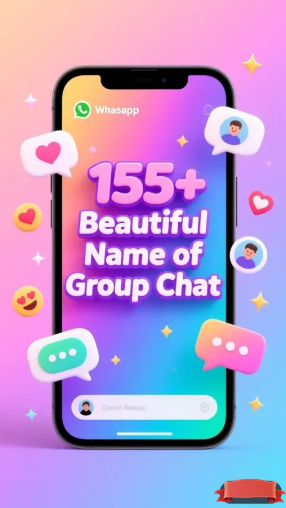 Beautiful Name of Group Chat – Cool & Fun Ideas