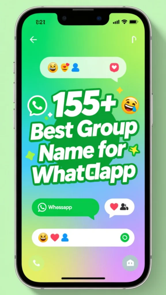 Best Group Name for WhatsApp – Cool & Fun