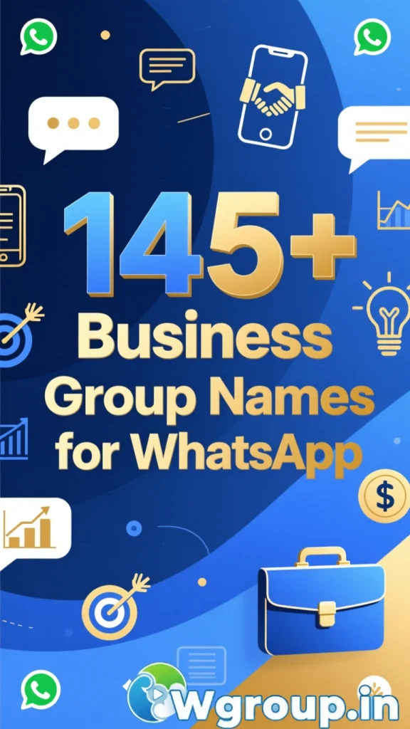 Business Group Names for WhatsApp