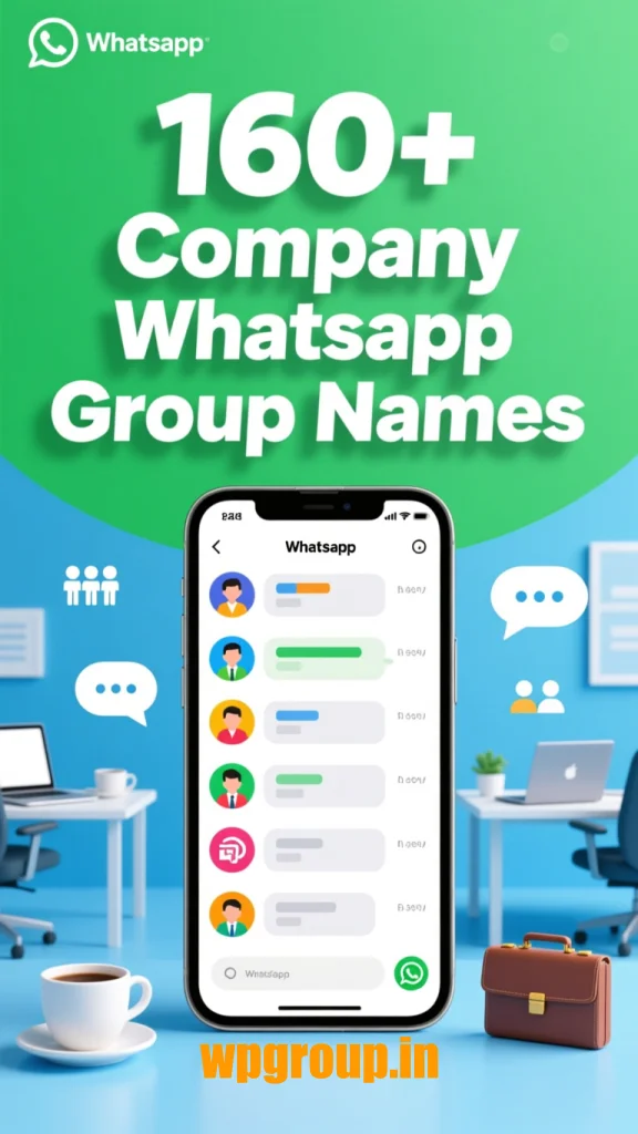 Company WhatsApp Group Names – Cool & Fun