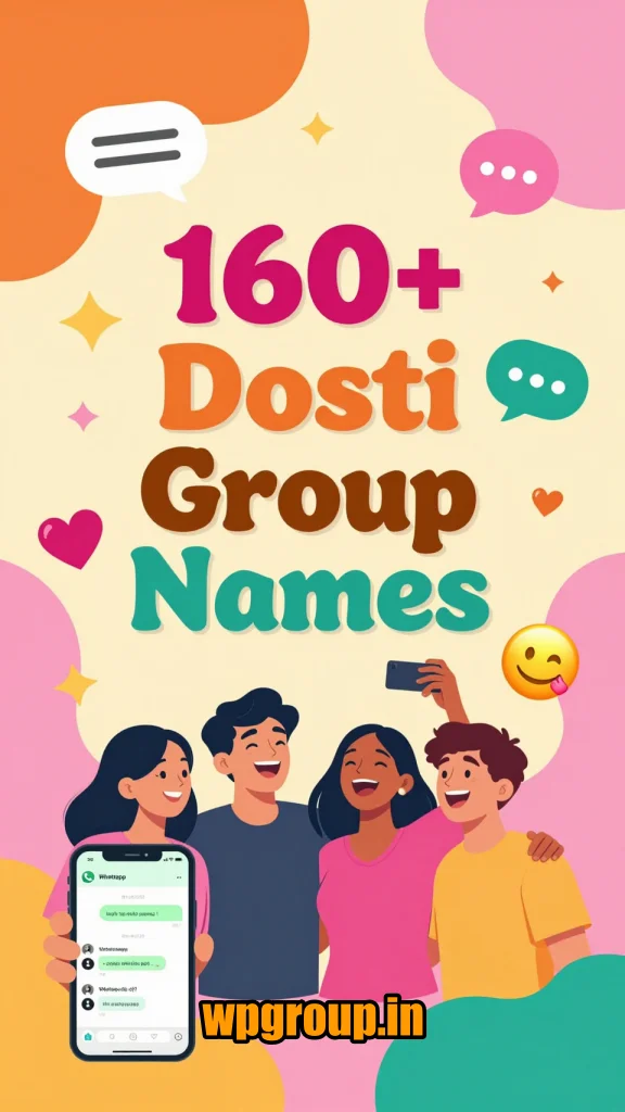 Dosti Group Names: Cool & Fun Ideas