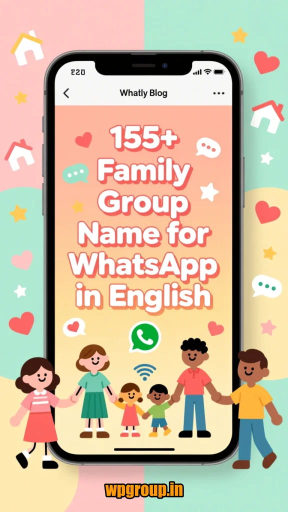 Family Group Name for WhatsApp in English