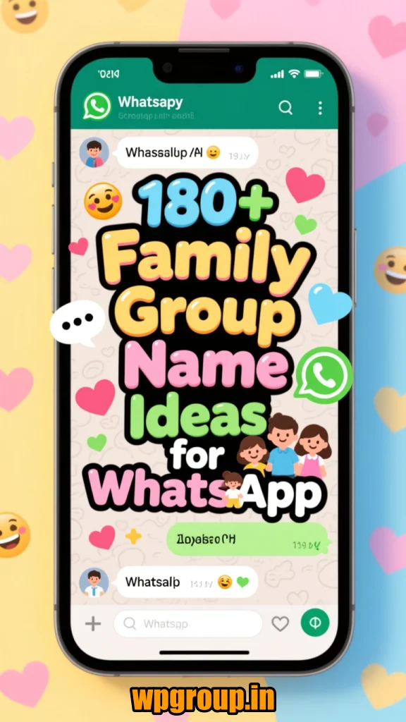 Family Group Name Ideas for WhatsApp