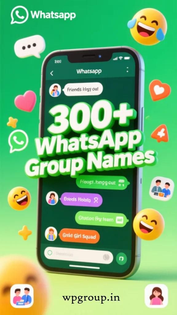 WhatsApp Group Names – Cool & Fun Ideas