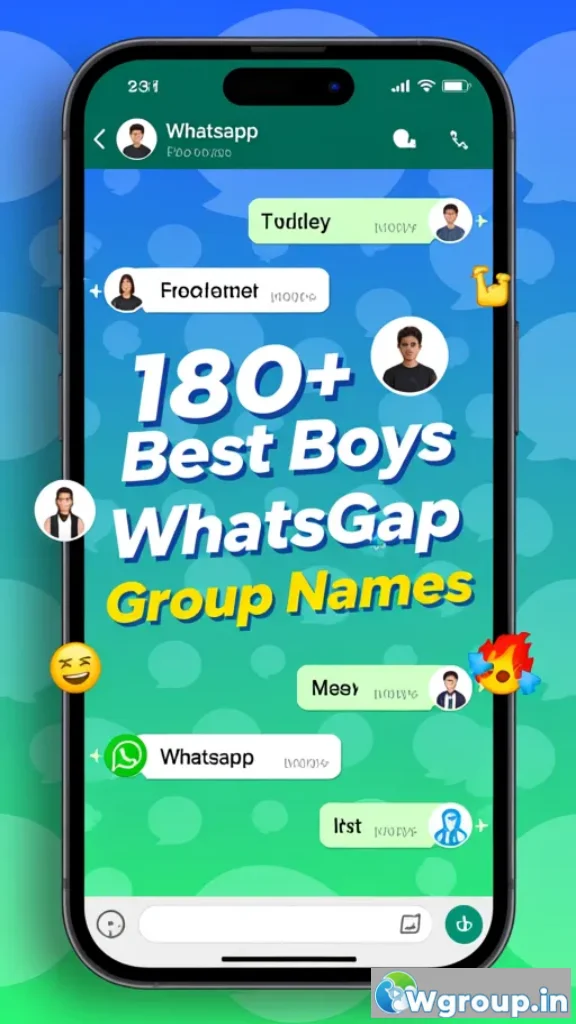 Best Boys WhatsApp Group Names