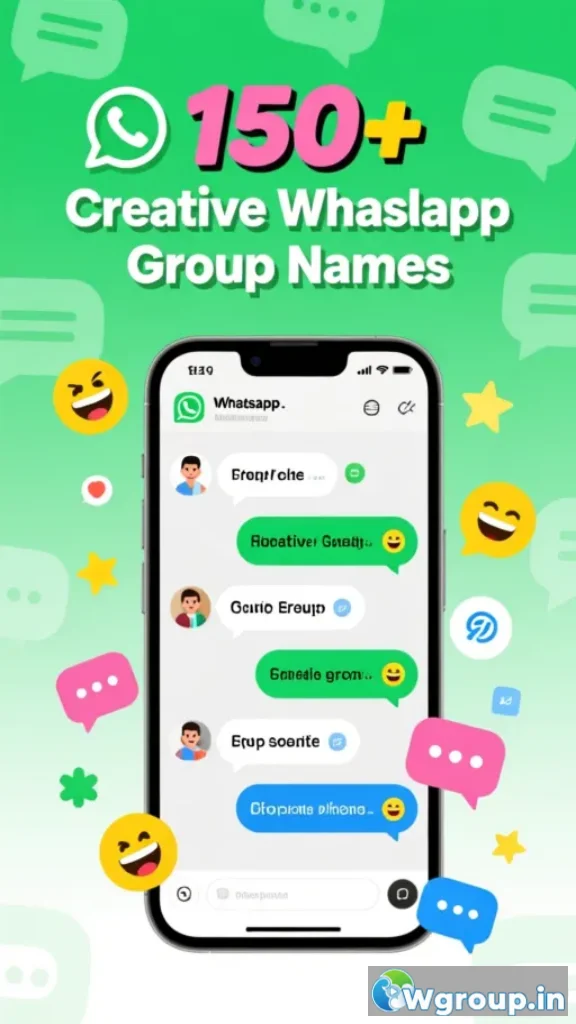 Creative WhatsApp Group Names