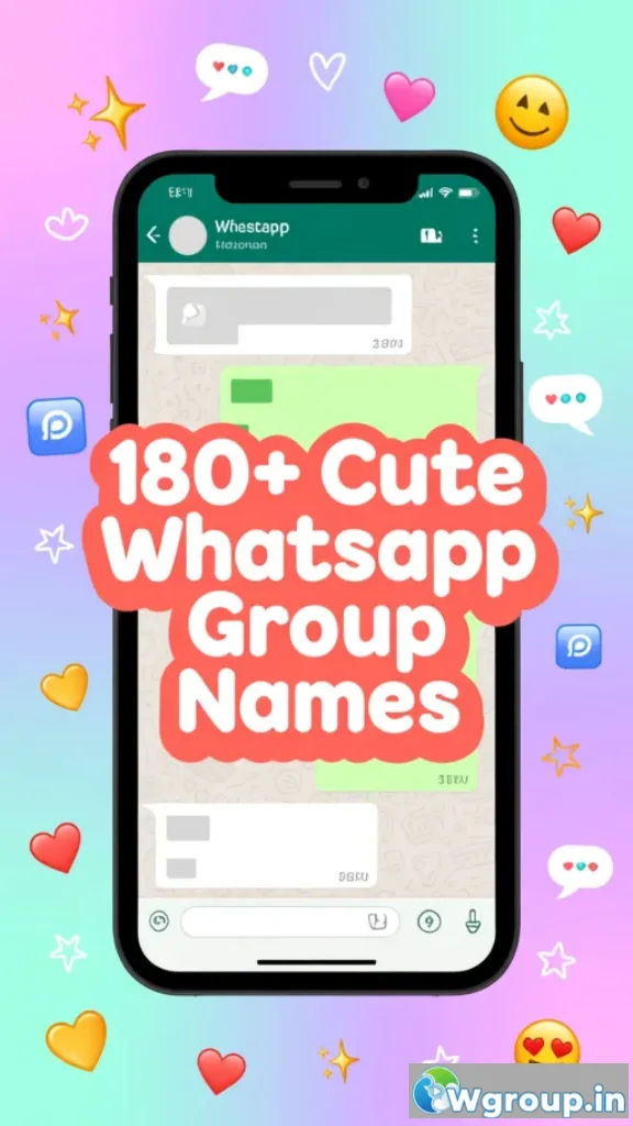 Cute WhatsApp Group Names