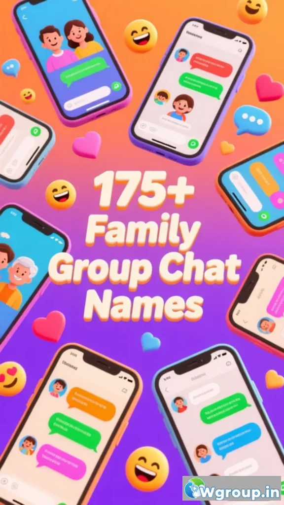 Family Group Chat Names