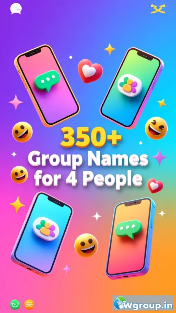 Group Names for 4 People