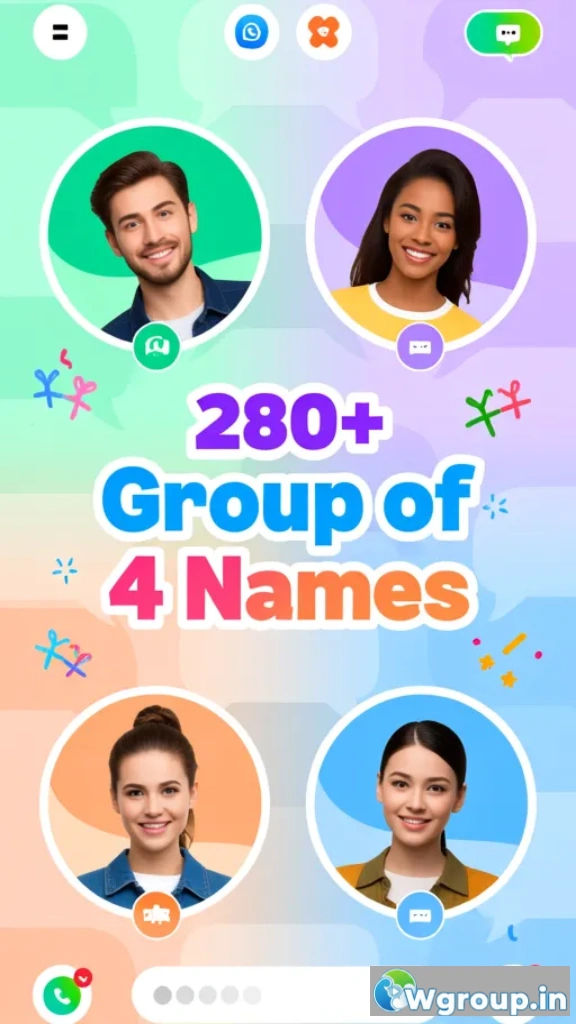 Group of 4 Names